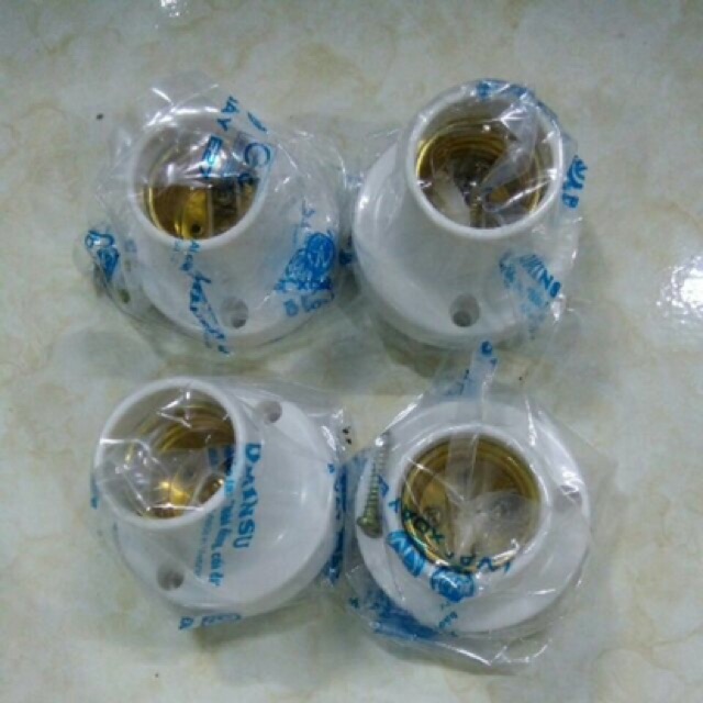 Đui cheo, đui thẳng, đui vát E27 ominsu