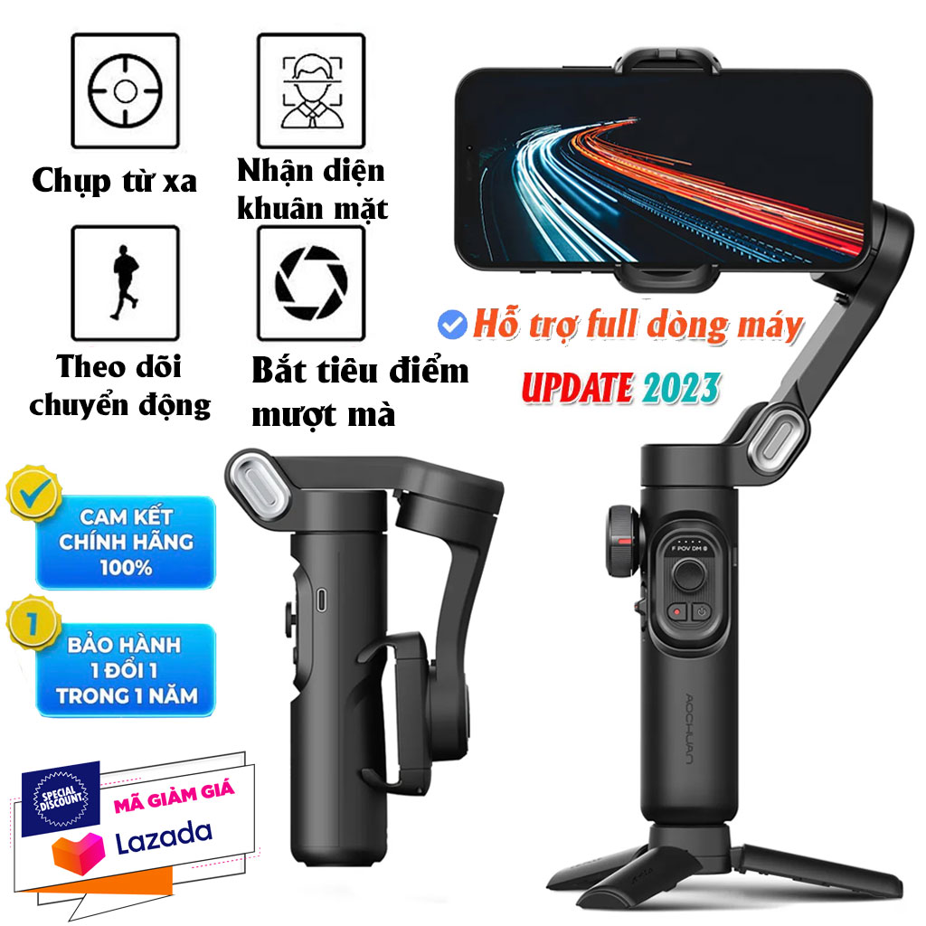 Gimbal chống rung L7C PRO thông minh 3 trục ổn định - giá đỡ điện thoại ...
