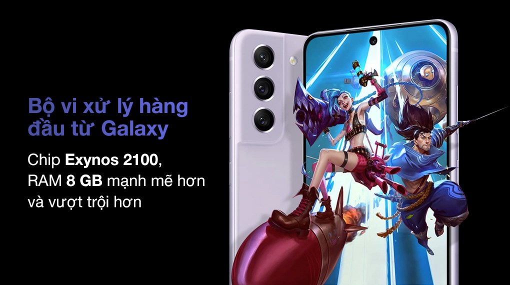 Điện thoại Samsung Galaxy S21 FE 5G  Hàng chính hãng, nguyên seal, MỚI 100%, Màn hình: 6.4" Super AMOLED, Camera sau: 12 MP 8 MP 12 MP, Camera trước: 32 MP, Chipset: Exynos 2100 , Pin: 4500mAh