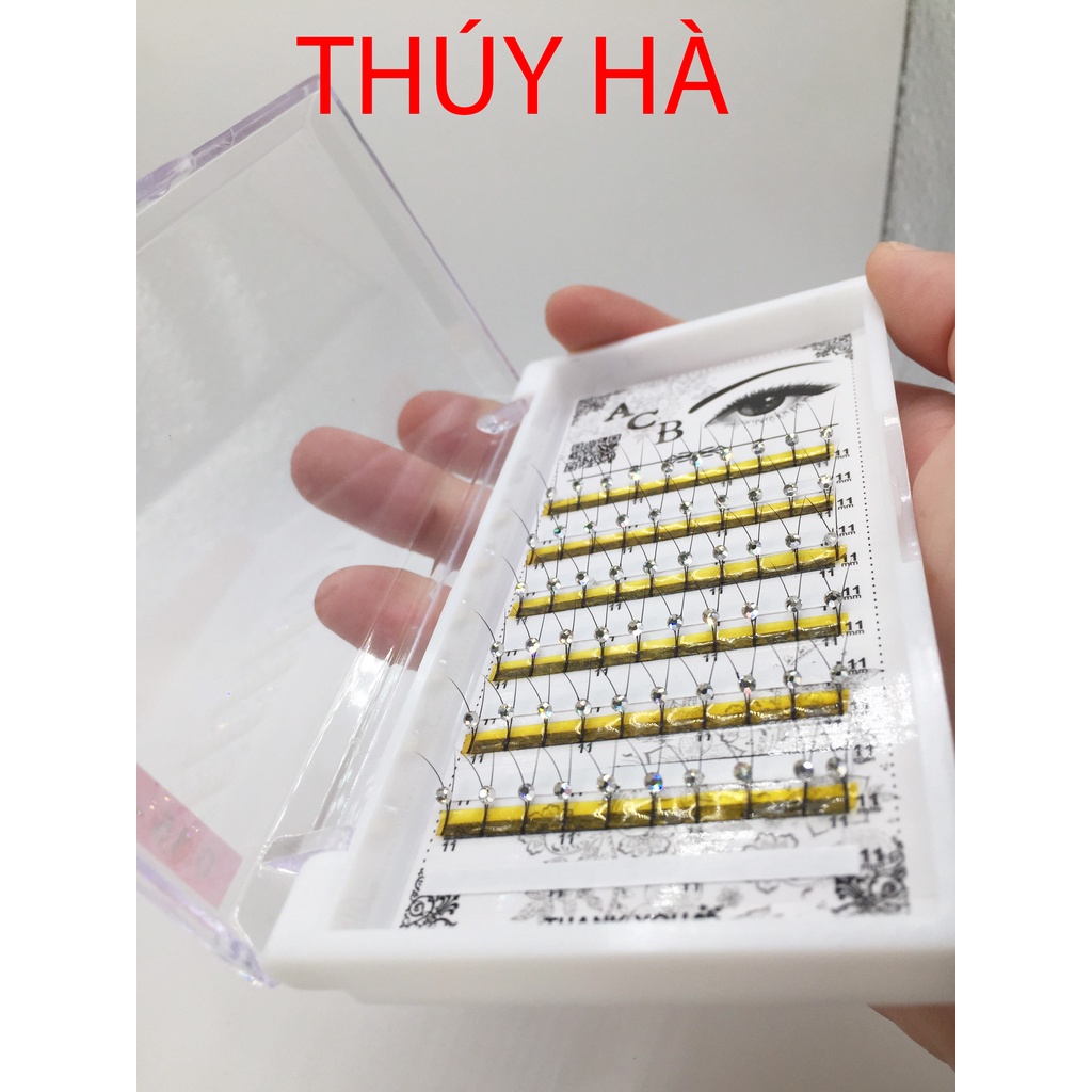 Mi đính đá__dụng cụ nối mi_thúy hà