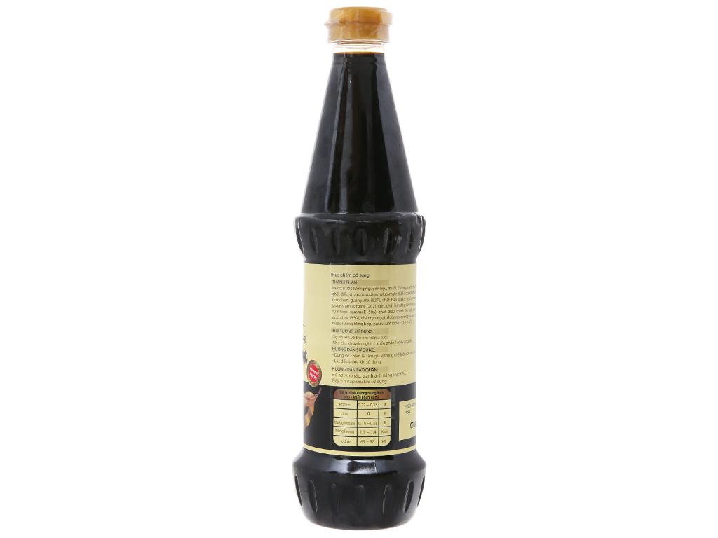 Nước tương hảo vị Hoàng Kim Miwon chai 650ml (combo 3)