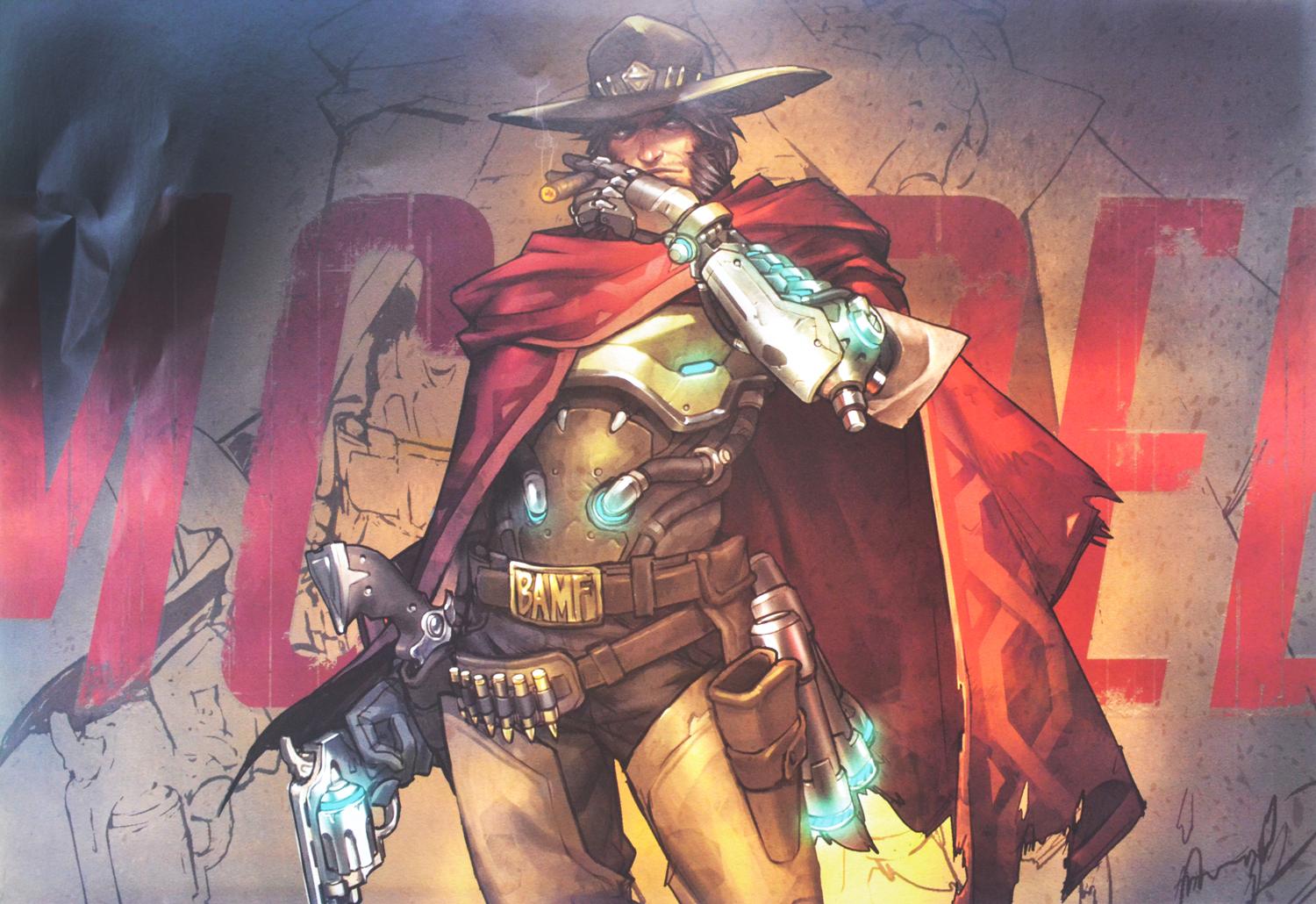 [7-11/12 VOUCHER 8%][thanh lý bán lỗ] Bộ 8 tấm poster Anime - Overwatch [AAM] [PGN23]