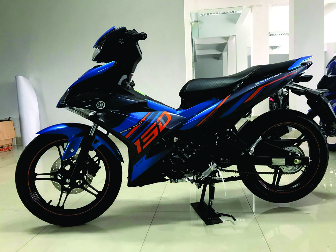 Tem trùm exciter 150 xanh đen,team decal ex 150