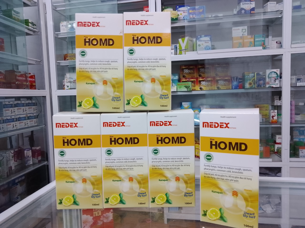 SIRO HO MD DÀNH CHO TRẺ EM, NGƯỜI LỚN VÀ PHỤ NỮ MANG THAI,ĐANG CHO CON  BÚ  (CHAI 100ML)