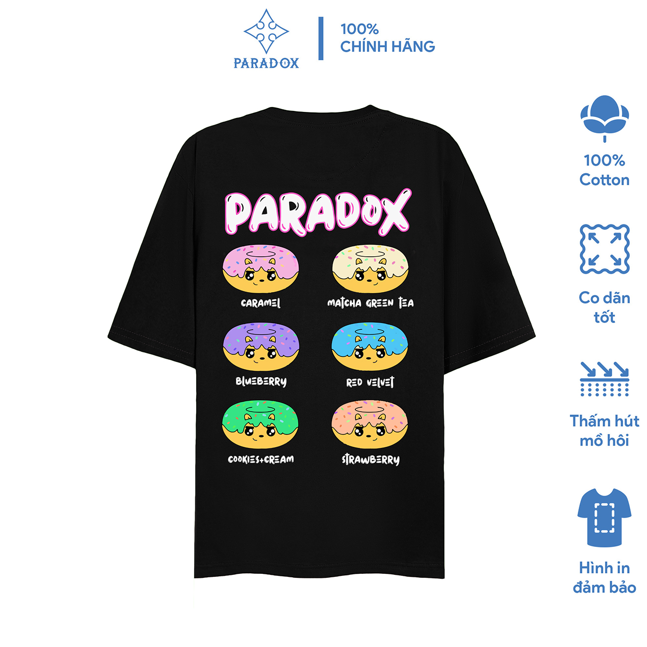PARADOX Áo thun DONUT PARTY TEE