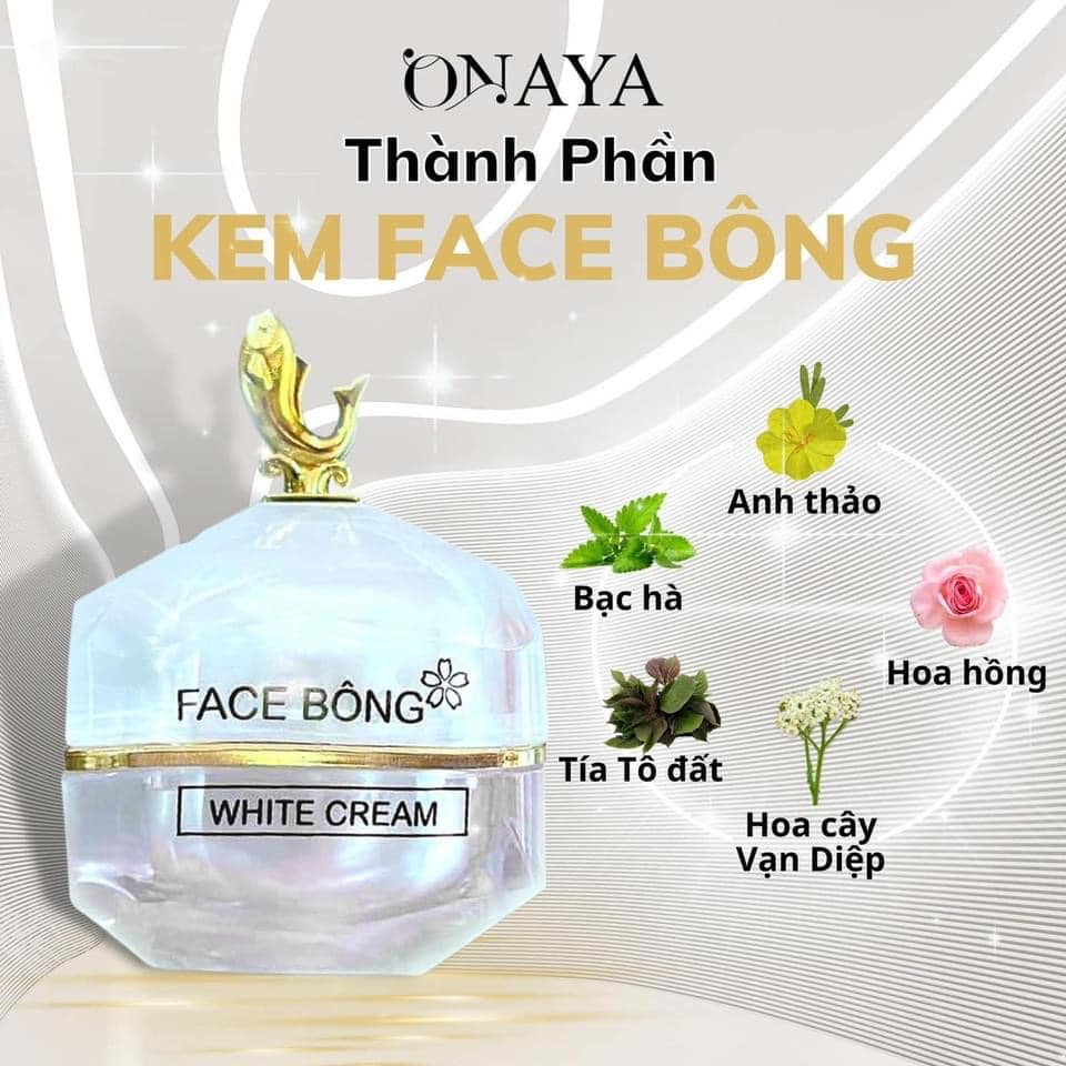 Kem face Bông Onaya