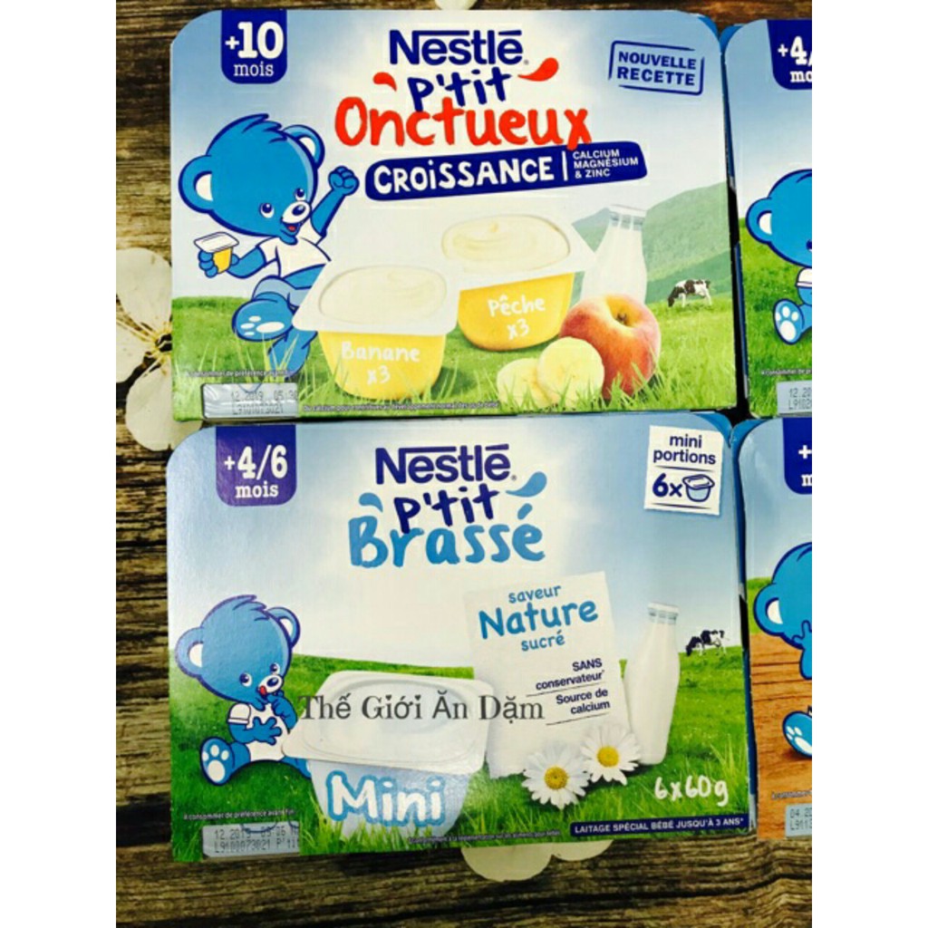 [HCM]Sữa Chua Nestle 4-6m+ ( mẫu mới)