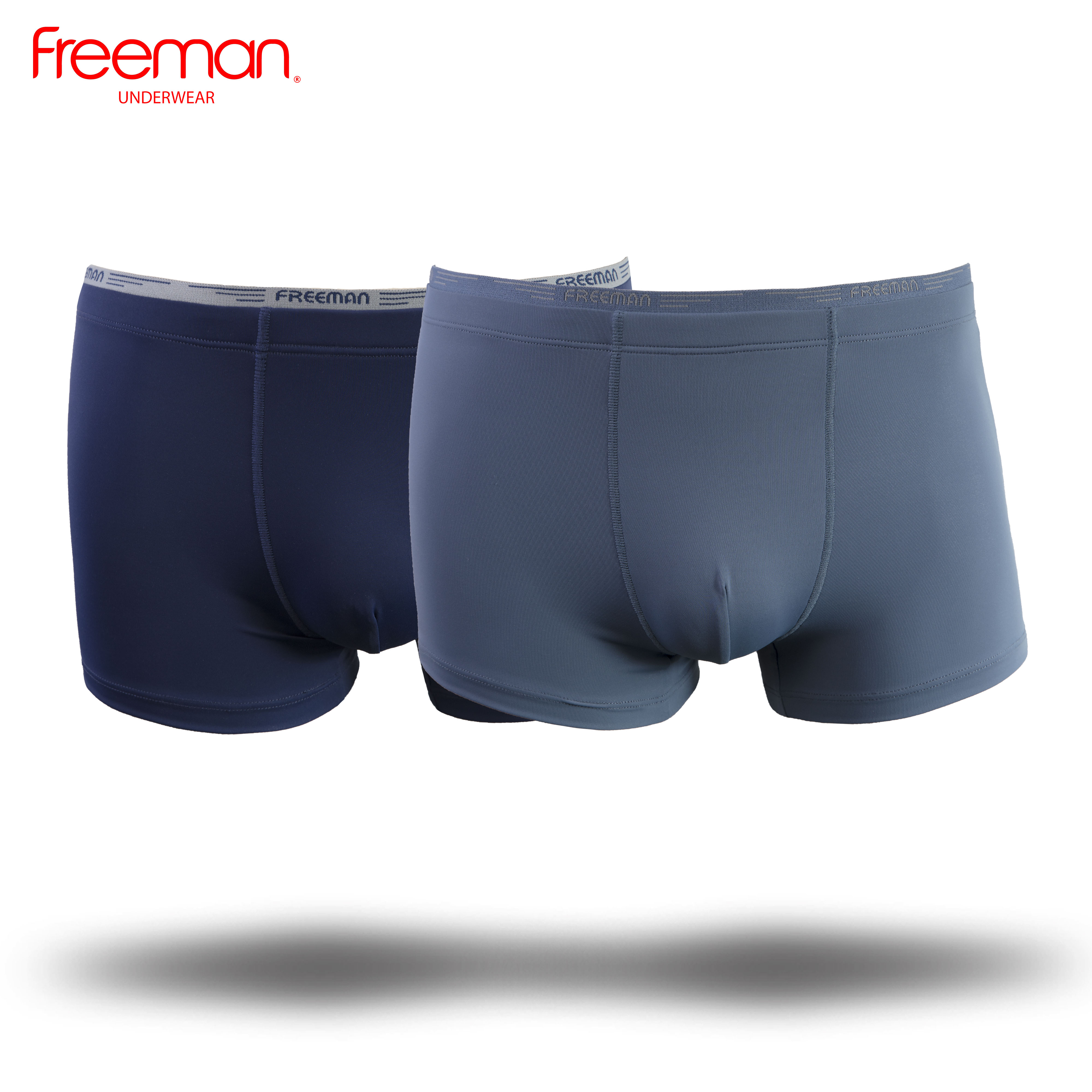 Quần lót boxer nam thun lạnh 2 da cao cấp Freeman [Combo 2] - 6525