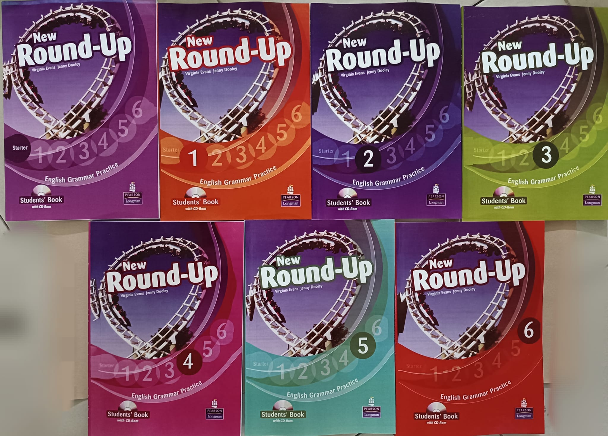 Sách New Round-Up 1,2,3,4,5,6 Students' Book ( Sách màu)
