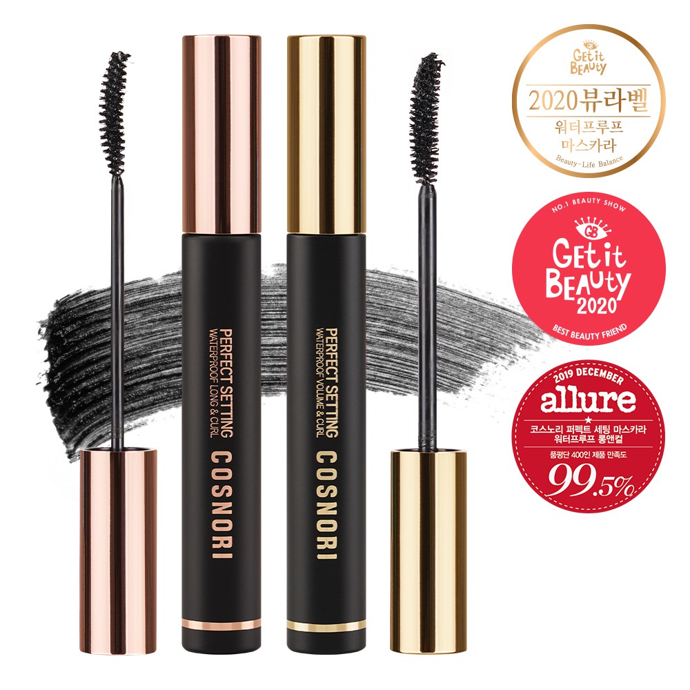 [HCM]Chuốt mi Cosnori Perfect Setting Mascara Waterproof Volume&Curl 7ml