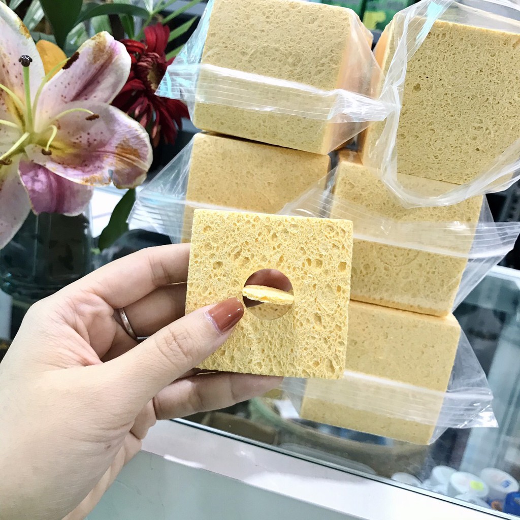 COMBO 5 MIẾNG Bọt biển lau chùi vệ sinh mũi hàn