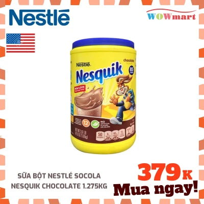Bột sữa Socola Nestle Nesquik Chocolate 1.18kg