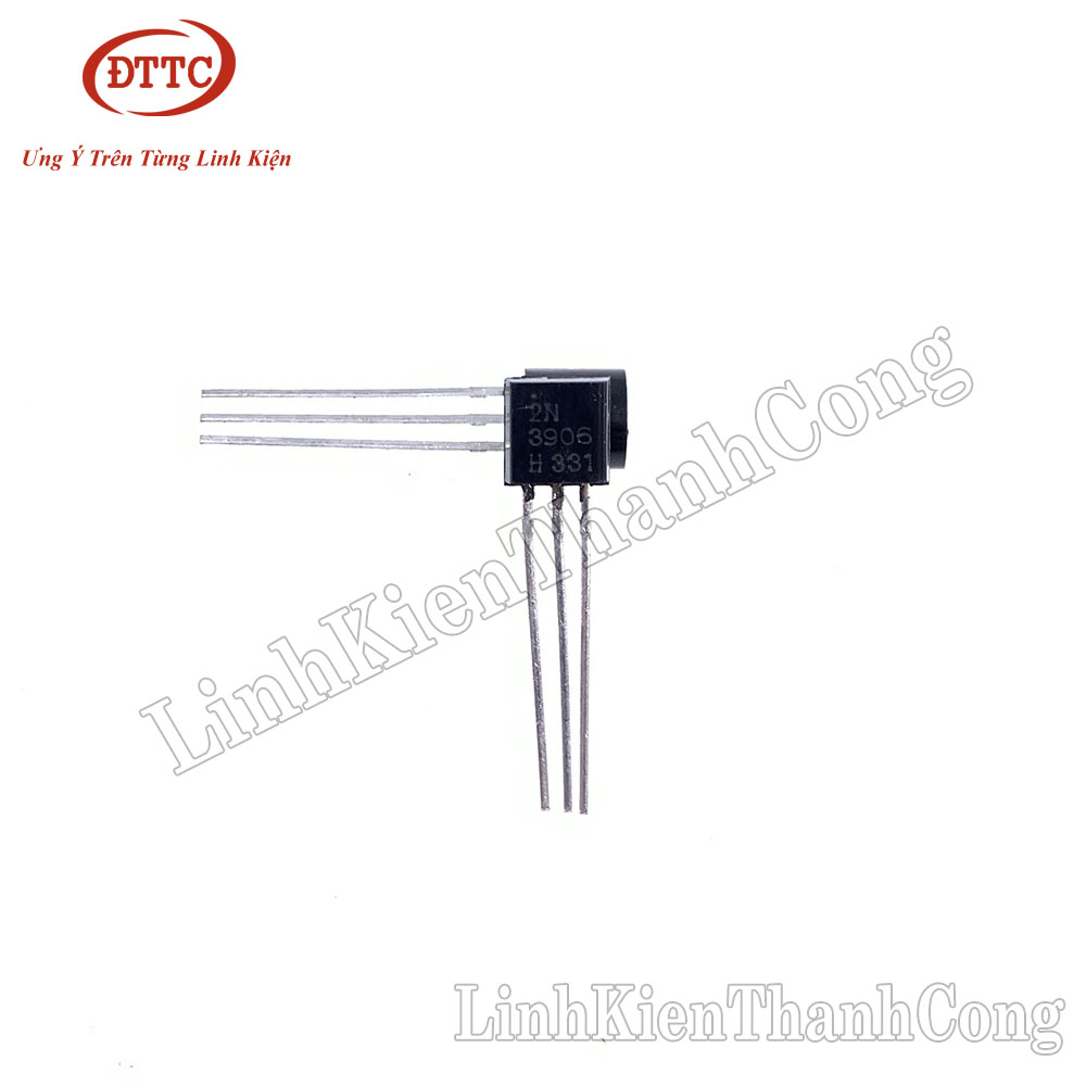 Bộ 5 Chiếc 2N3906 TRANSISTOR PNP 0.2A 40V TO-92