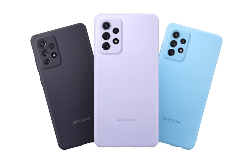 Ốp silicon cover samsung A72 chính hãng