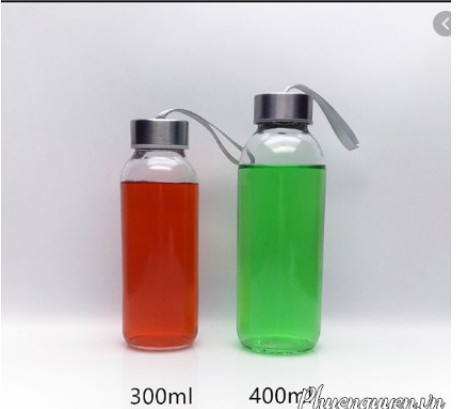 Chai Thủy Tinh 300ml nắp dây