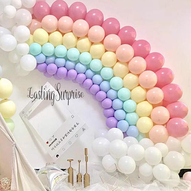 10 Bóng cao su Pastel Size 10In (26Cm) Siêu Đẹp