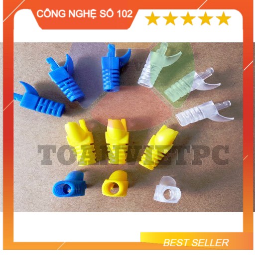 Đầu chụp hạt mạng CHỐNG NƯỚC RJ45 (100 cái)