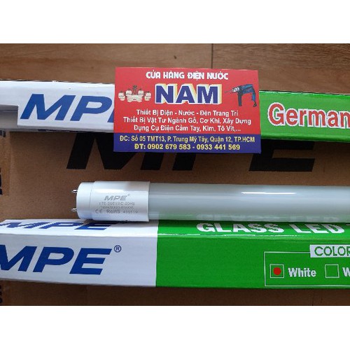 [HCM]COMBO 25 BÓNG LED TUBE 1M2 MPE MẠNH PHƯƠNG