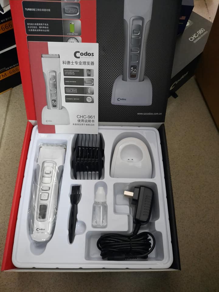 Tông đơ cắt tóc chuyên nghiệp Codos CHC-961