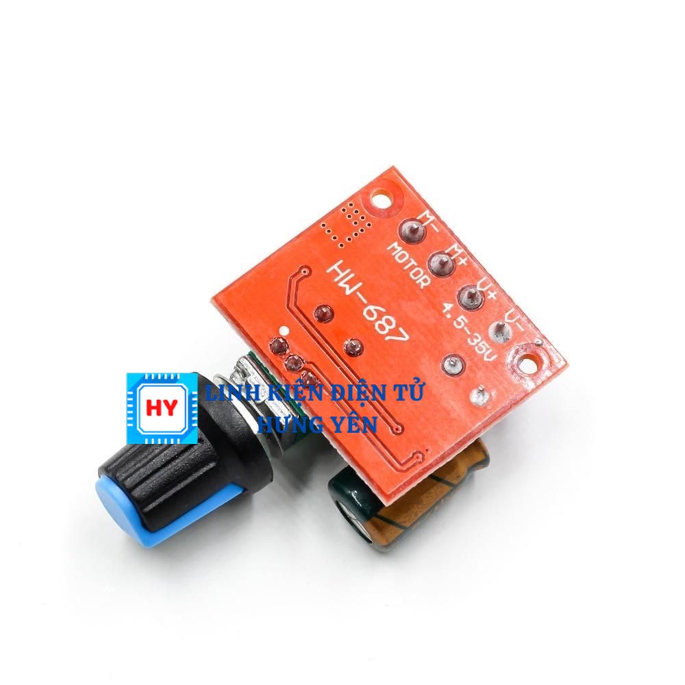 Mô Đun Điều Khiển Tốc Độ Động Cơ DC 5a 90w Pwm 5-28v