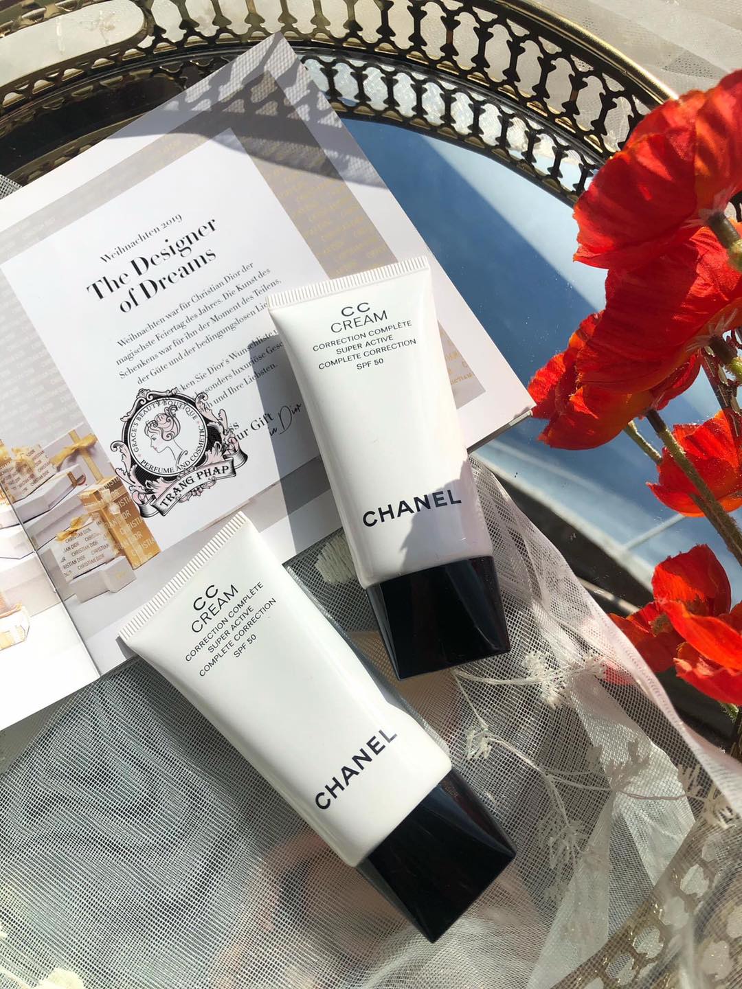 Kem Nền Chanel CC Cream Correction Complete Super Active SPF50 (UNBOX - Full Size 30ml)