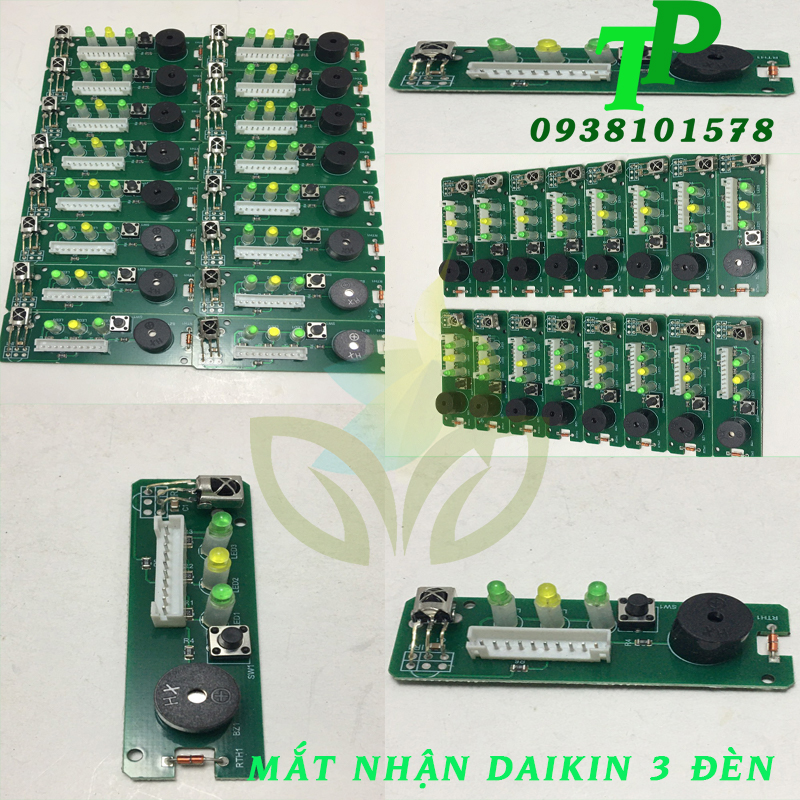 Mắt nhận Daikin 3 đèn 10 Rắc