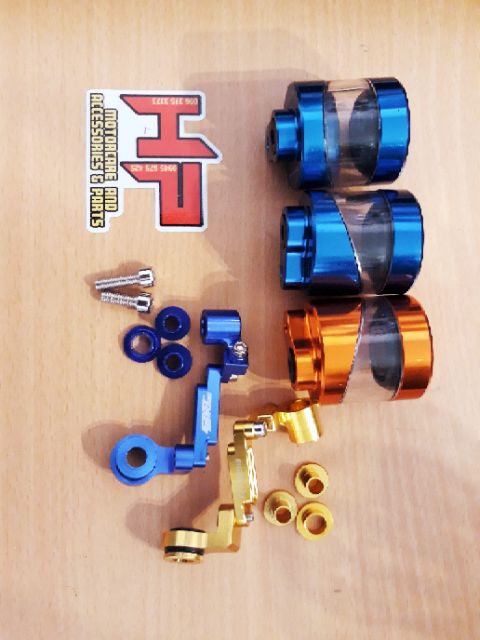 Bình Dầu AEM Titanium (màu Đỏ) + pass bình dầu rizoma
