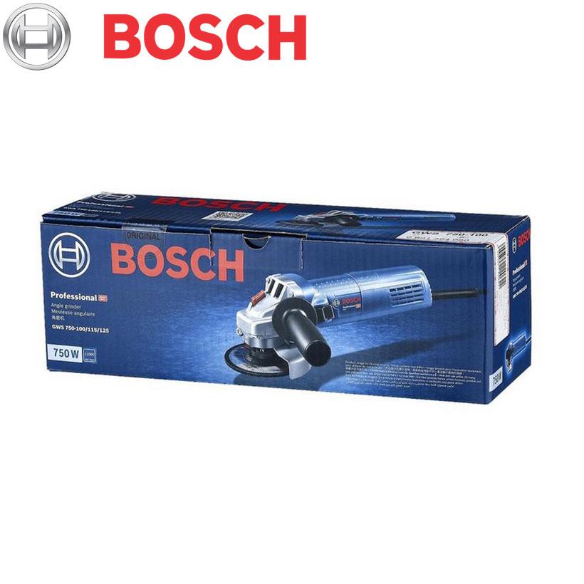 Máy mài góc Bosch GWS 750-100 Professional (Xanh)