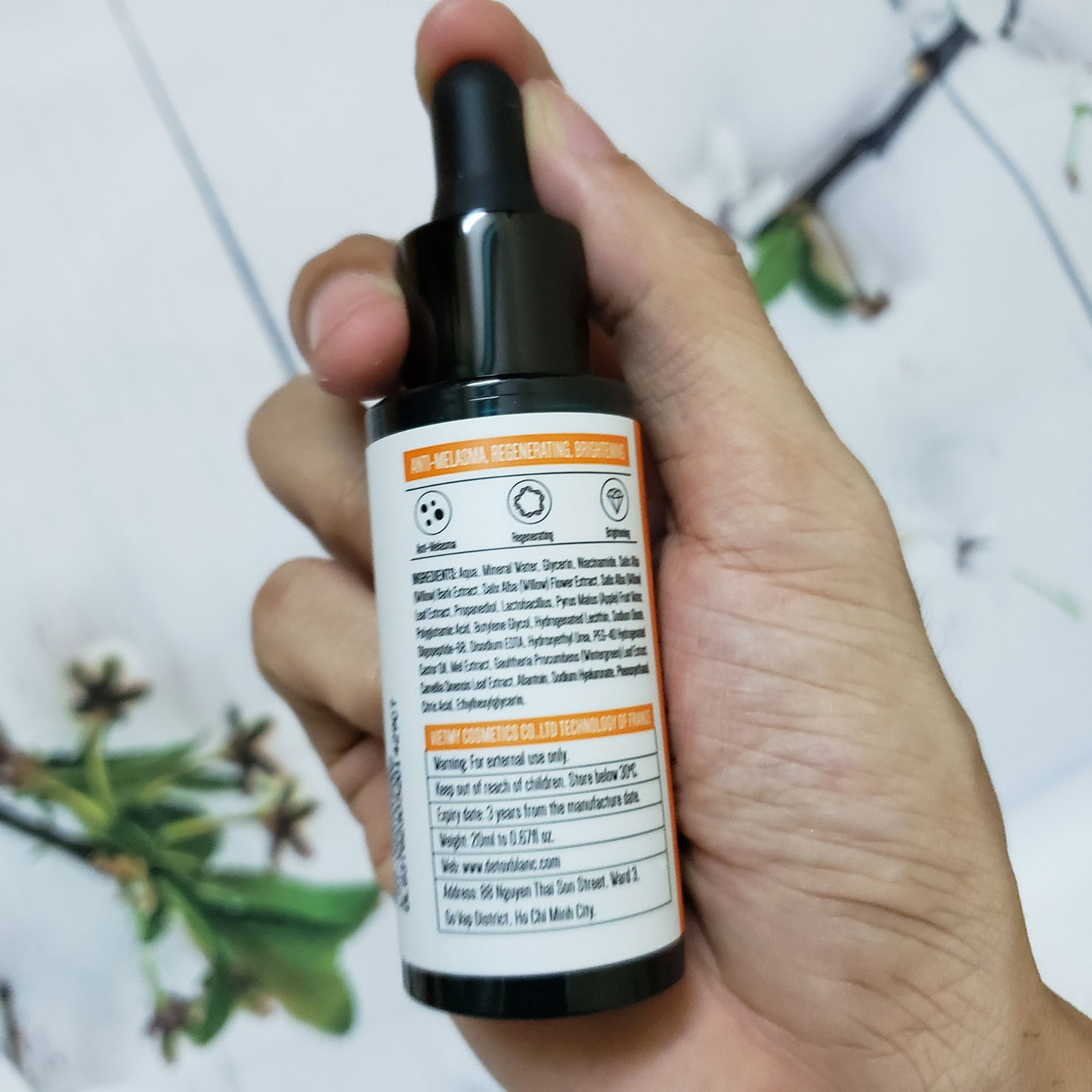 Serum tri nám tàn nhang Detox BlanC Essence Peptide