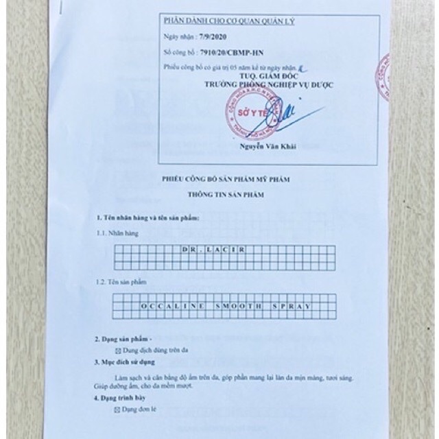 Xịt khoáng lamer care