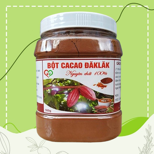 1kg Bột Ca cao Dăk Lăk Nguyên Chất 100%