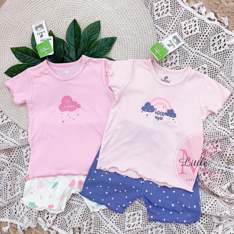 Bộ cộc tay bé trai/bé gái raglan Petit Lullaby [NH310M-NH313M]