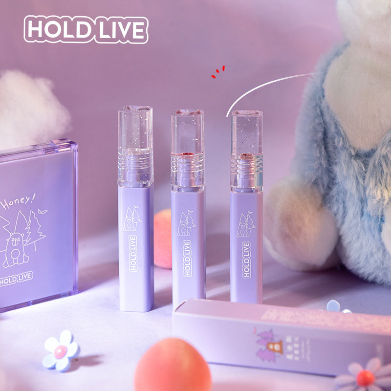 [HCM]Son Kem Lì Mịn Môi HOLDLIVE Maddie Bear HL460 Tím