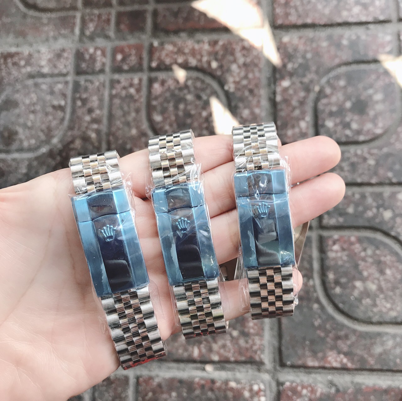 [HCM]Đồng Hồ Nam Automatic RL Mặt Trắng Bạc - Size 41mm - Fullbox ( DN126334Silver)