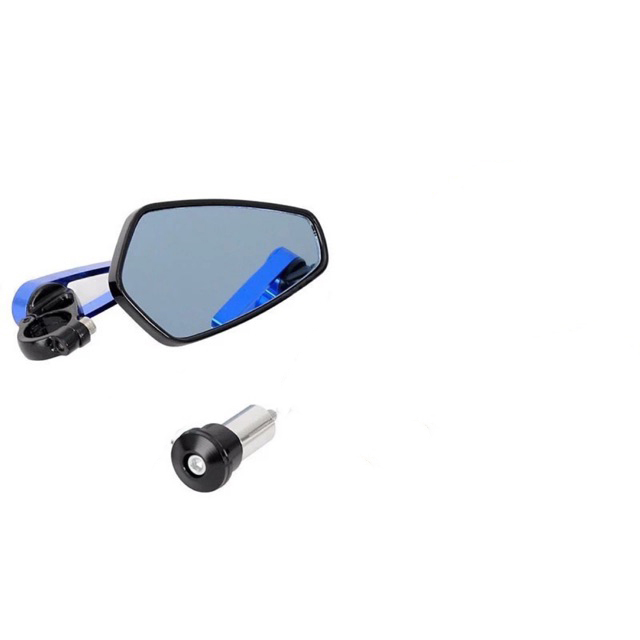 [Màu Xanh] 1 Chiếc,1 Đôi Gương Gù Tay Lái (steering wheel mirror)