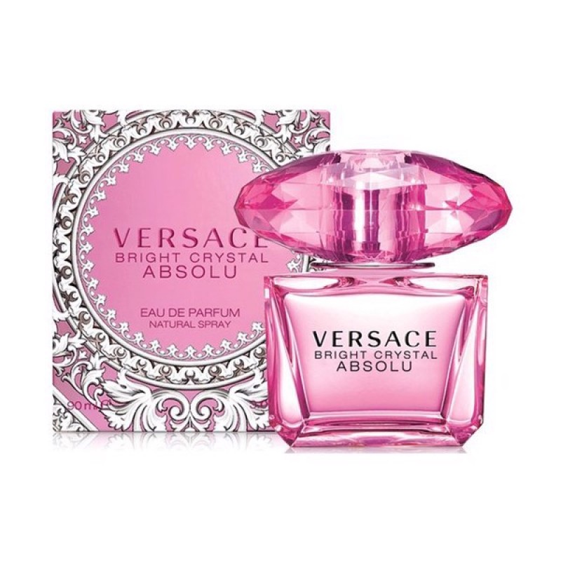 [Chính Hãng] Nước Hoa Nữ Versace Bright Crystal Absolu Eau De Parfum 90ml - Nữ Tính, Diệu Nhẹ, Sang Trọng