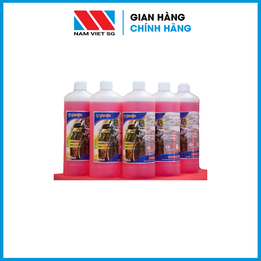 Dung dịch phủ bóng sơn xe EKOKEMIKA Bubble Wax Can 1 Lít
