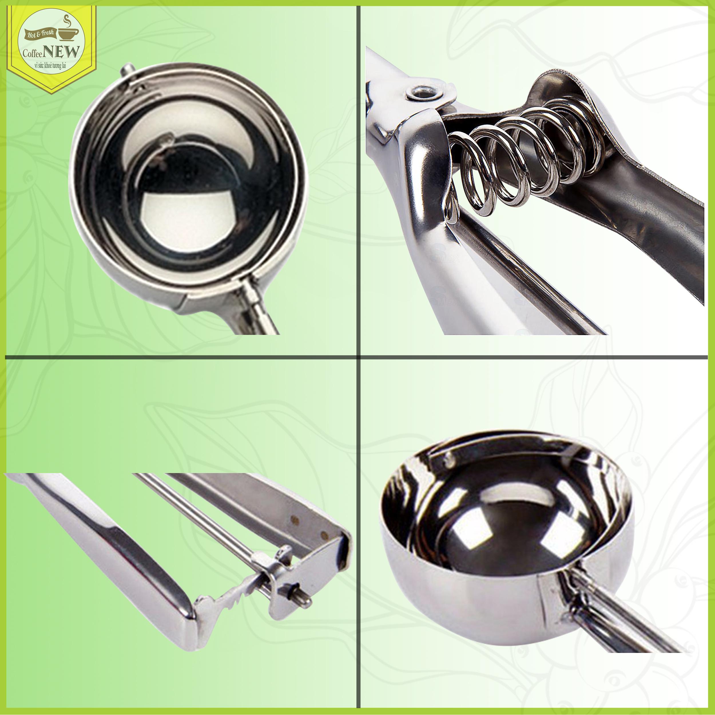 Muỗng Múc Kem Inox - Coffee New