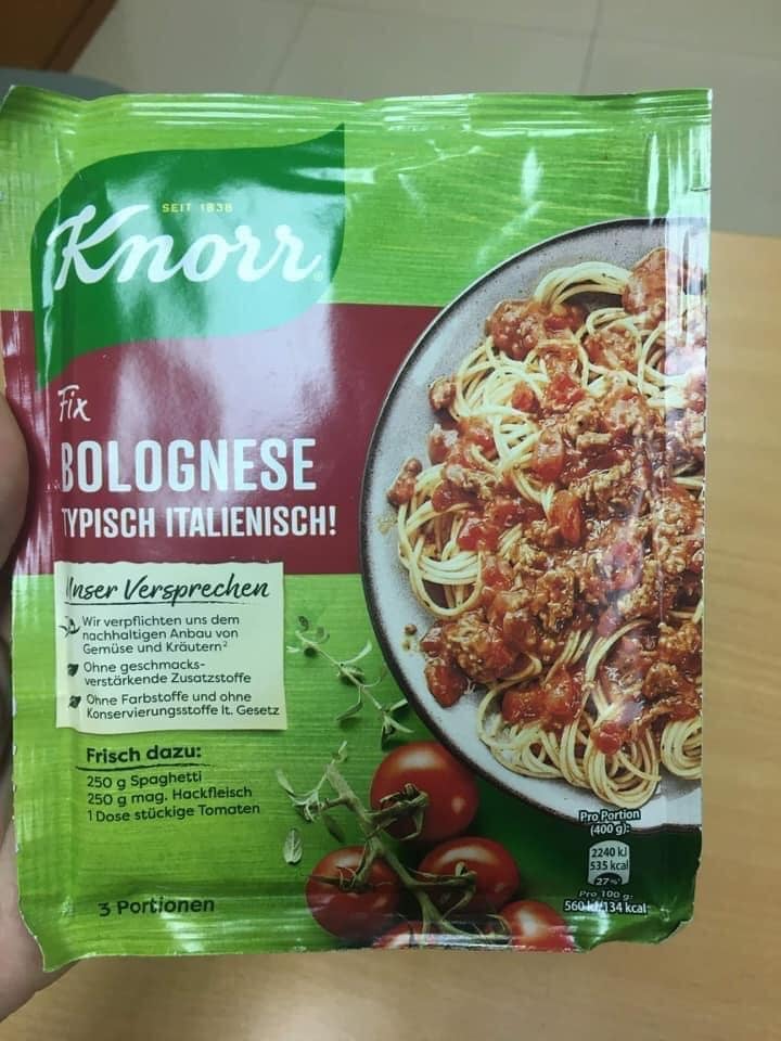 Gia vị sốt spaghetti mỳ ý