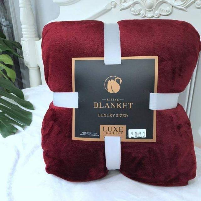 Chăn lông thỏ ULTIMATE BLANKET siêu mềm mịn (Chăn lông cừu Muji)