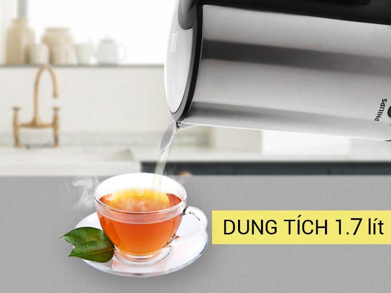 Bình đun siêu tốc Philips 1.7 lít HD9316