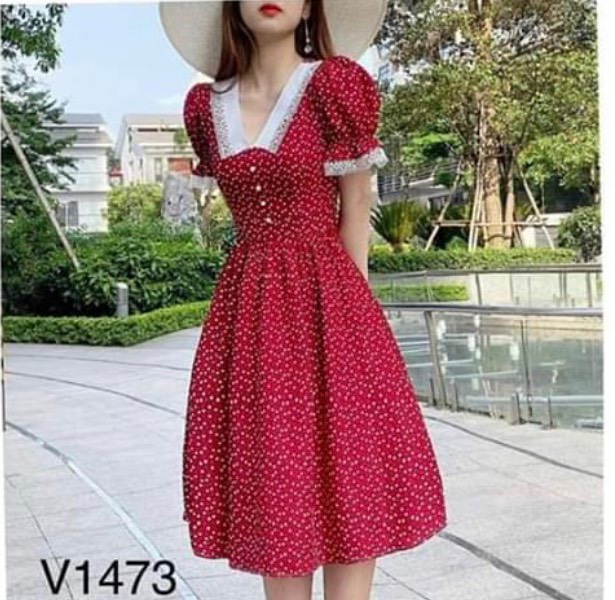 [HCM]ĐẦM SUÔNG CARO CHO PHÁI NỮ SIÊU ĐẸP