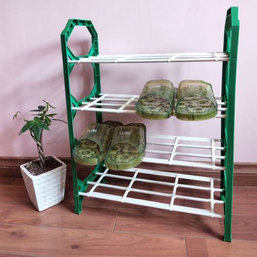 Kệ để giày dép 4 tầng tiện dụng (giao màu ngẫu nhiên)