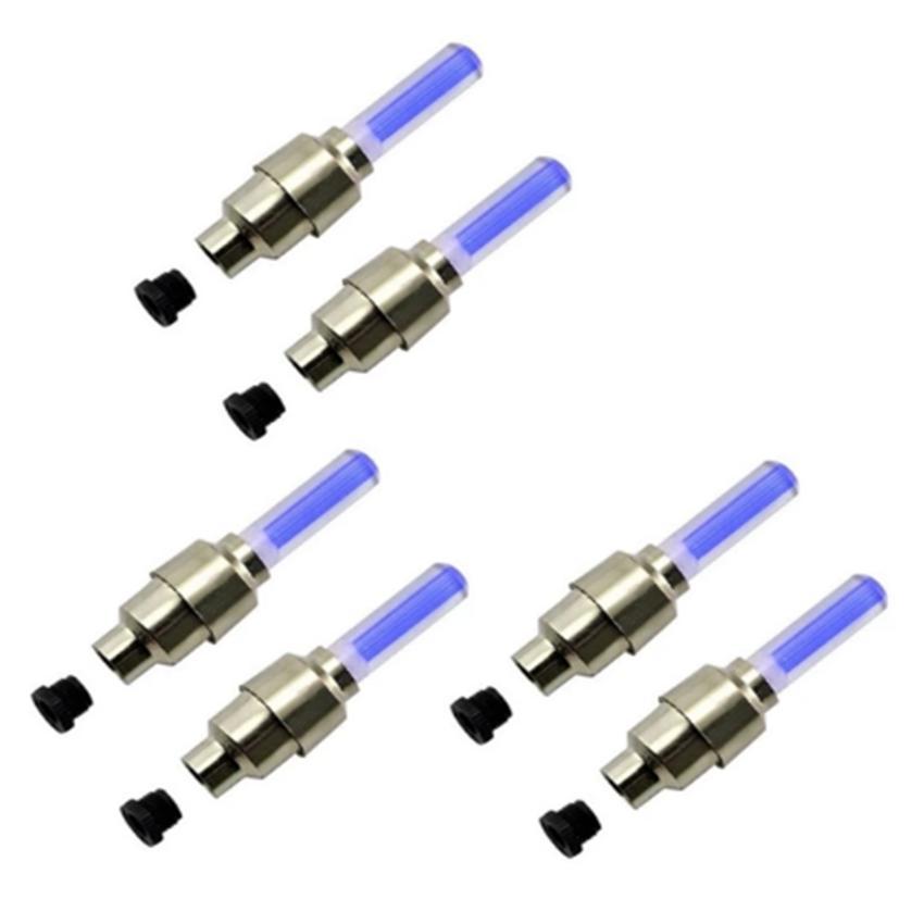 [HCM]Bộ 2 Đèn LED gắn van cho bánh xe máy ô tô