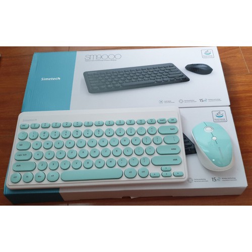 Bàn phím/chuột (không dây) Simetech SM-9000