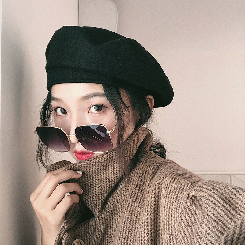 Mũ nồi beret dạ samo