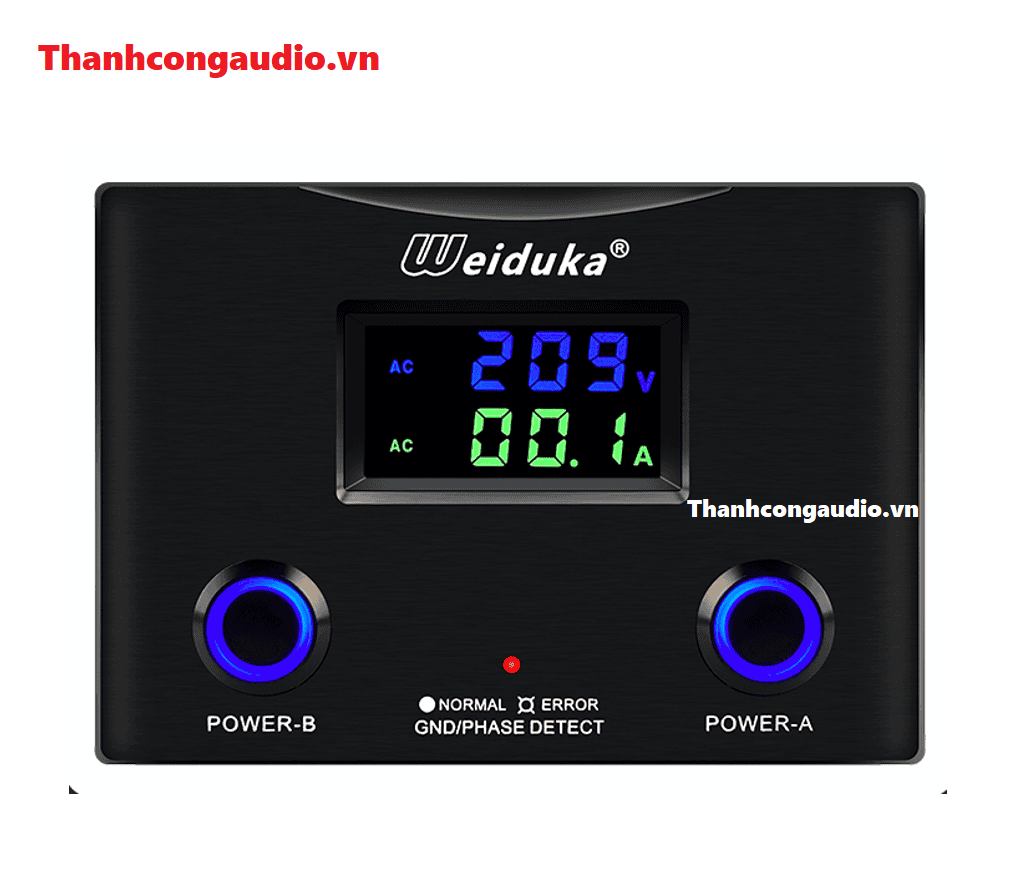 Bộ lọc sạch nguồn điện weiduka ac9.9