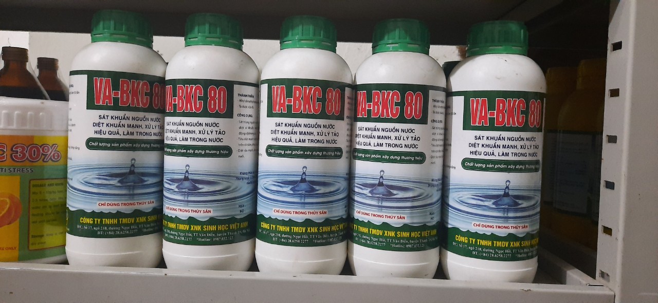 DIỆT KHUẨN BKC 80 [ mua 5 tặng 1]