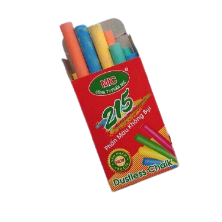 Hộp 10 Cây Phấn Màu Không Bụi MIC 221