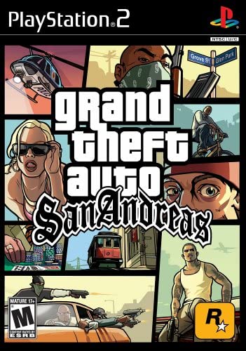 Đĩa game Cướp đường phố Ps2 - Grand Theft Auto San Andreas PlayStation 2
